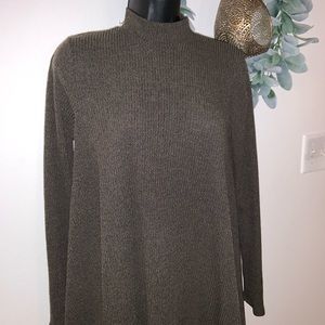 Olive Sweater Dress
